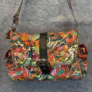 Y2K KALENCOM New Orleans Diaper Bag Pouch OS‎ Multicolor Paisley Laminate